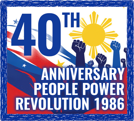 40th Anniversary People Power Revolution commemorative icon celebrating the 1986 Philippine Revolution and the story behind the Imelda Marcos Shoe Collection.