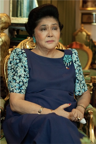Imelda Marcos and A. J. Green in Manila, Philippines